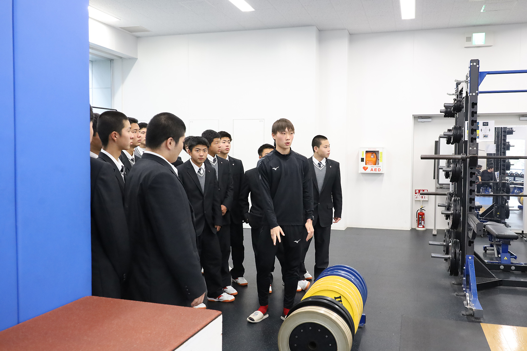 S＆Cルームを見学