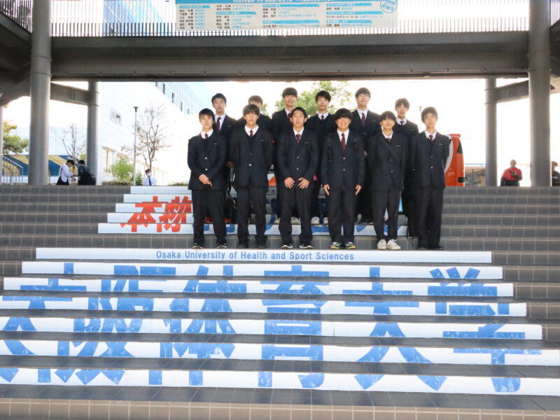 見学終了、記念撮影