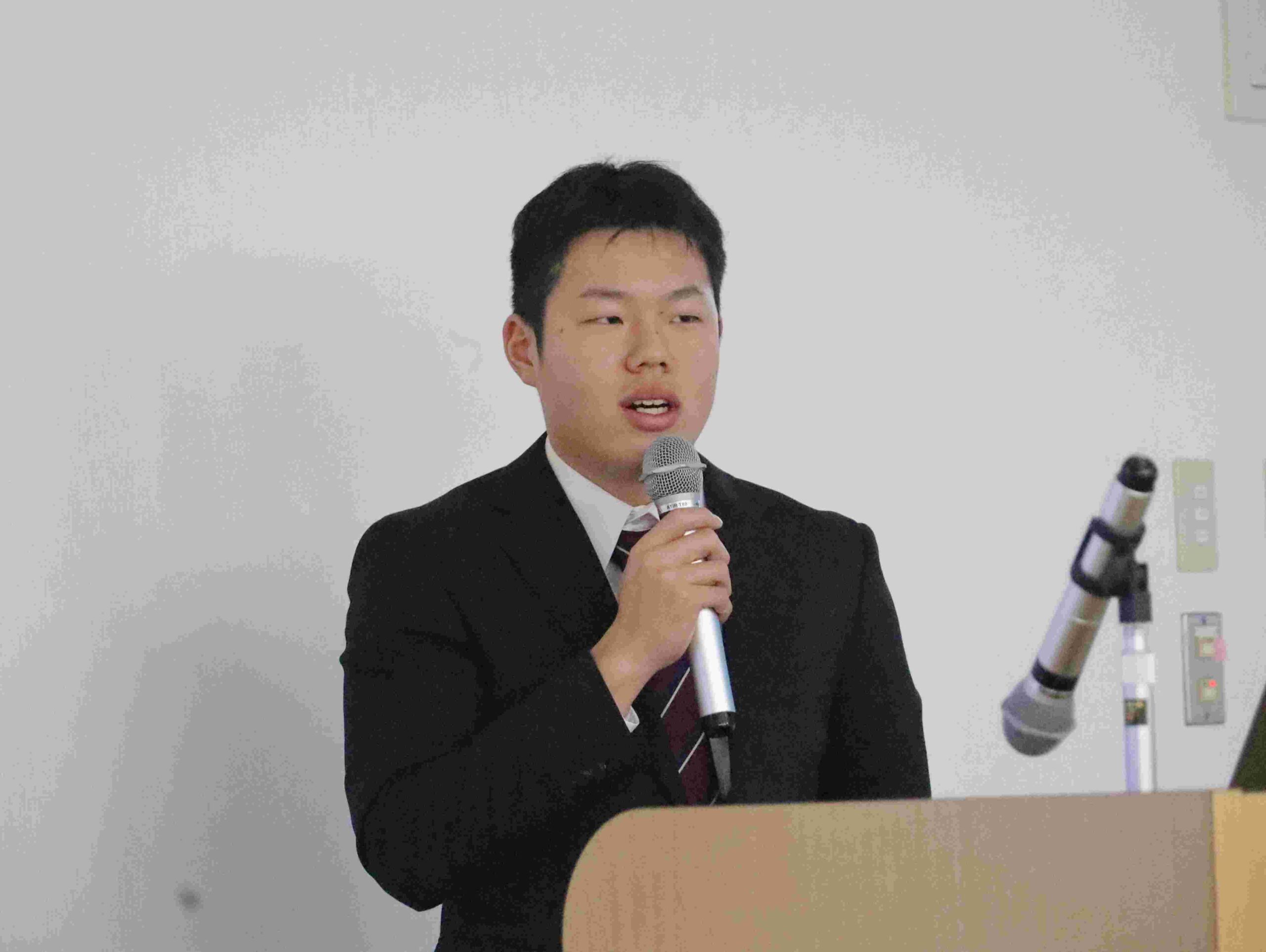 バスケットボール部男子・竹下翔太さん