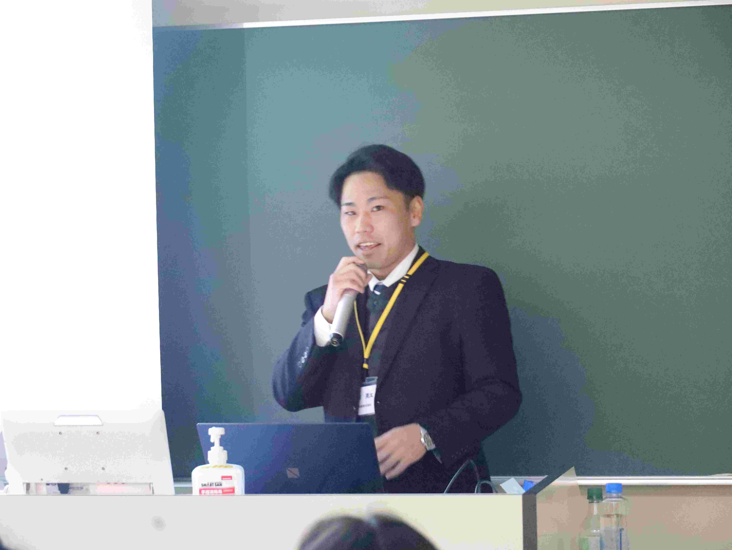 高橋晃太さん（岡山理科大学附属）＝住友林業