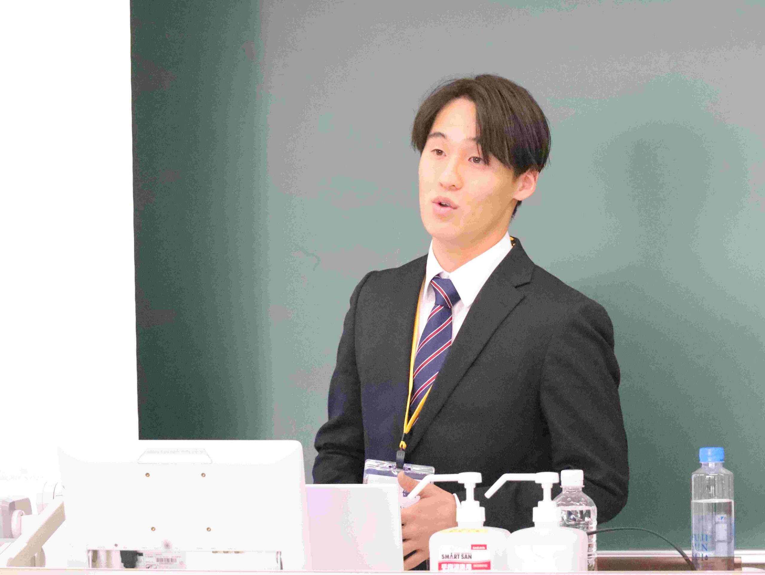 上田優斗さん（大阪桐蔭）＝明治フレッシュネットワーク