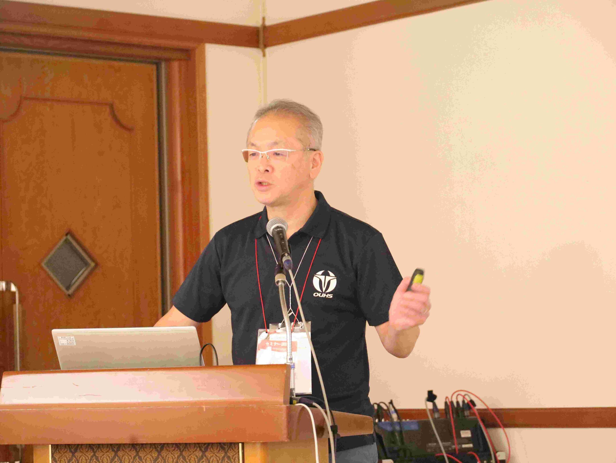 藤本淳也教授「大体大は本物を学び極める、スポーツの総合大学です」
