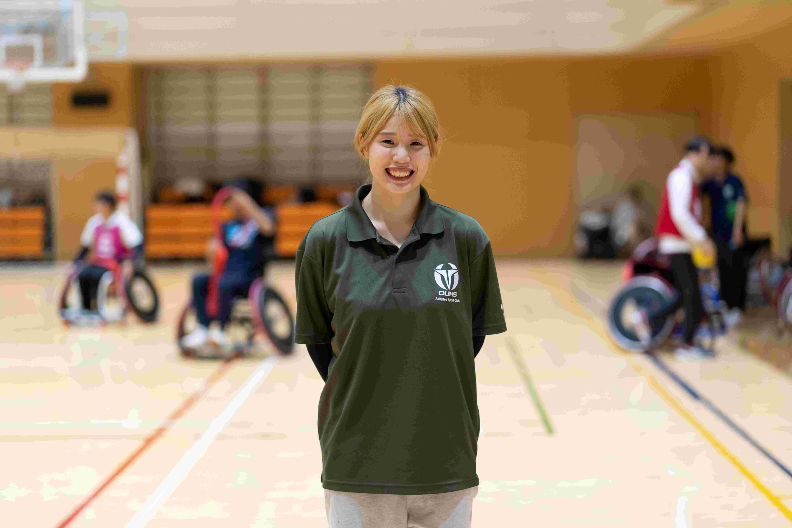 アダプテッド・スポーツ部・高村梨麗主将